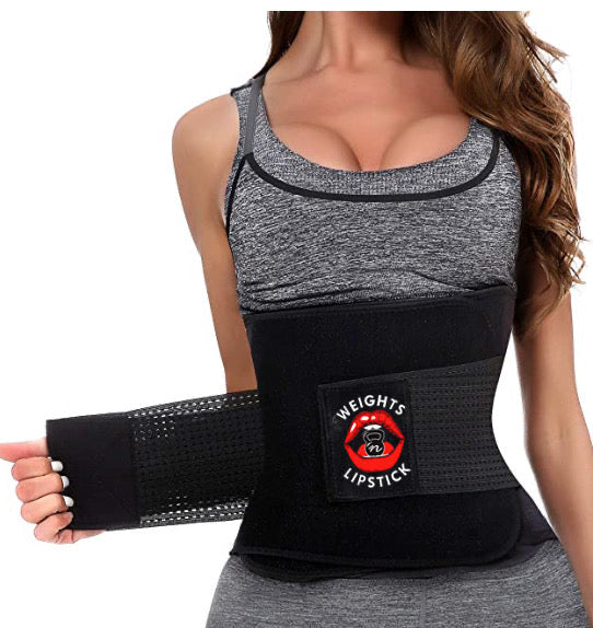 Waist trainer sweat belt